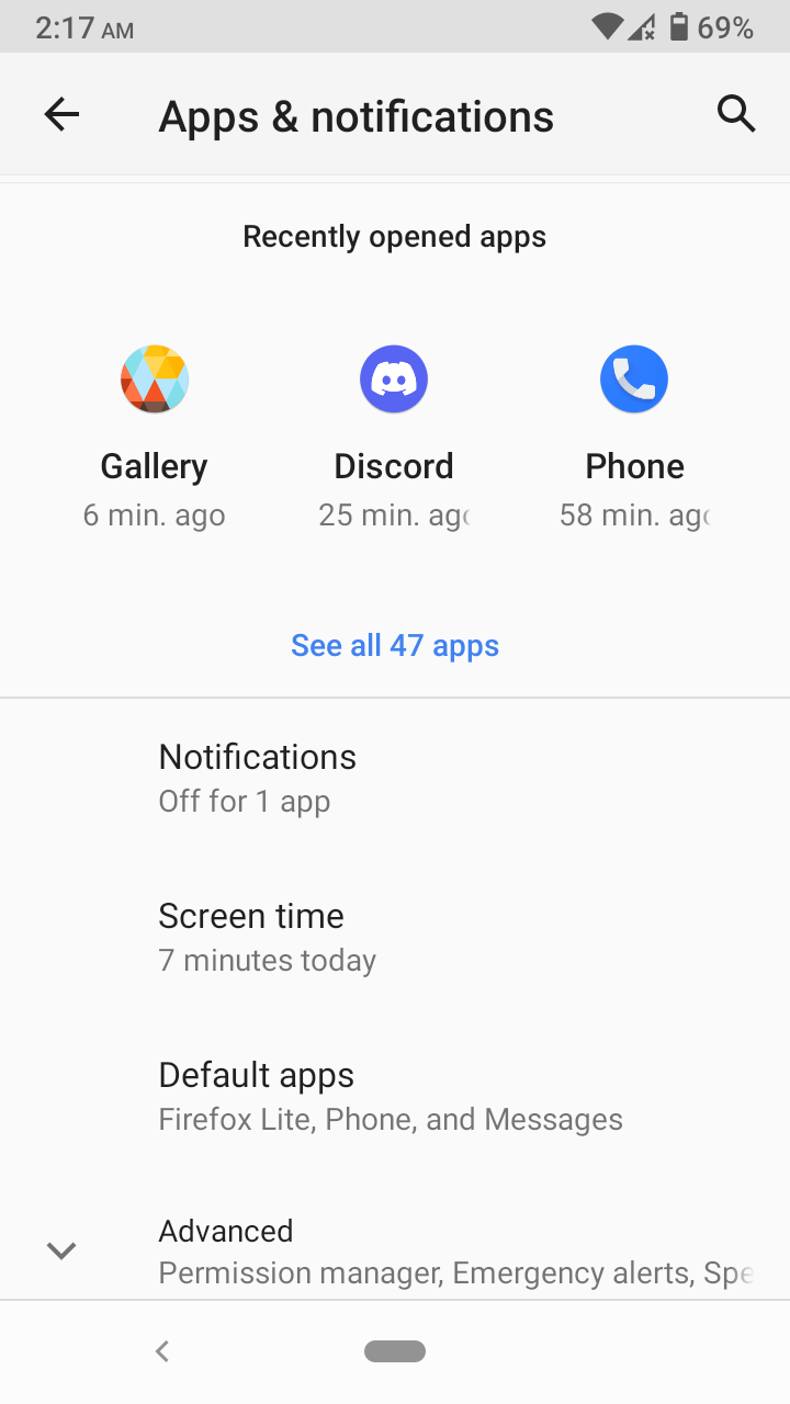 Tap on “Discord” or choose “See all XX apps” to find Discord.