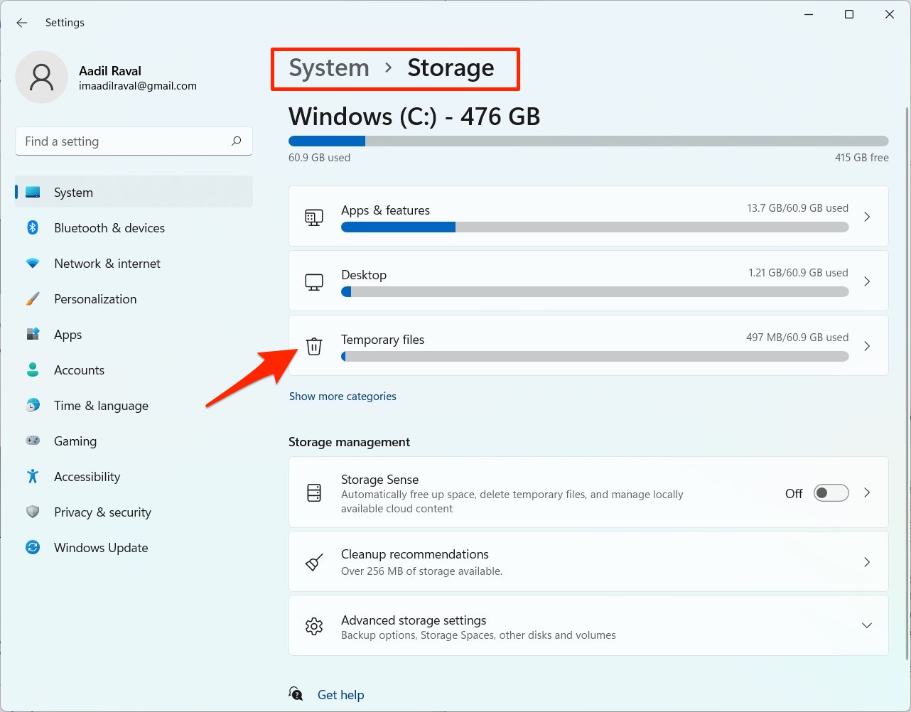 How to Delete System App Cache in Windows 11   - 49