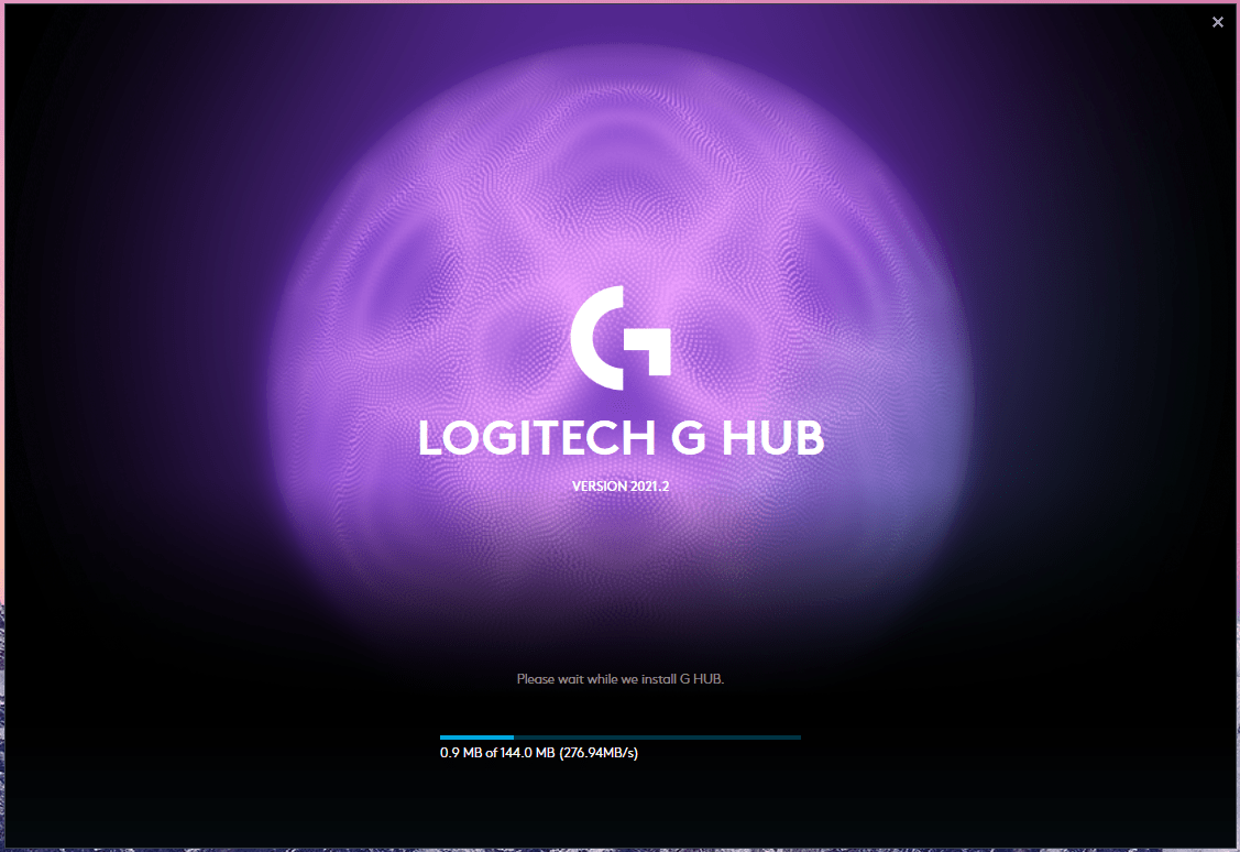 logitech g hub offline installer