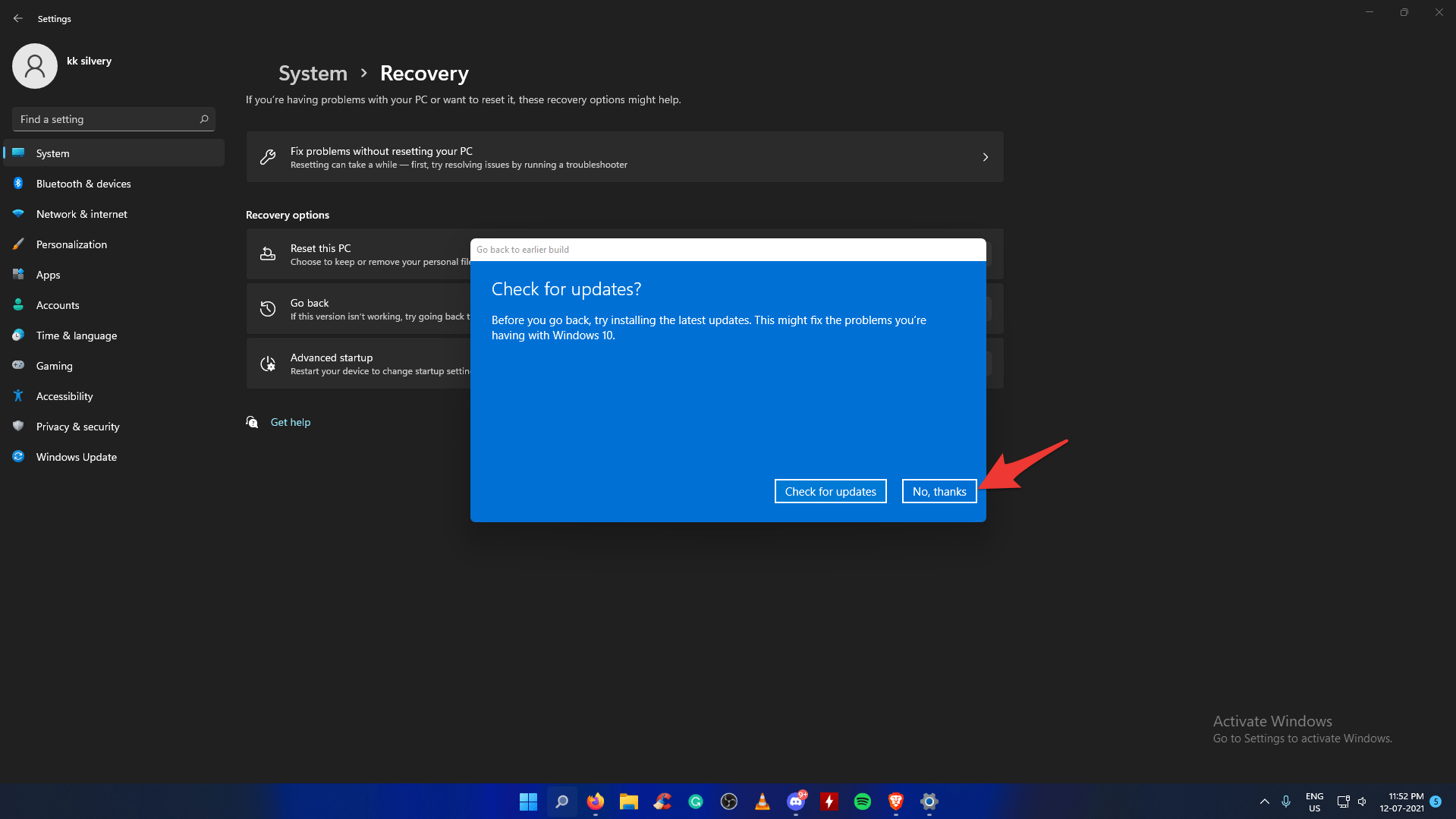 How to Rollback Windows 11 to Windows 10   2022  - 29