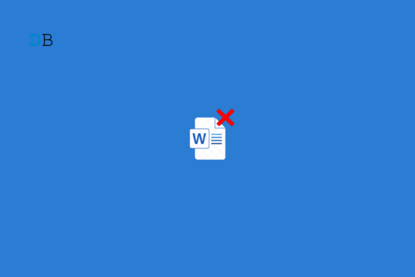 How to Fix ‘This Image Cannot Currently Be Displayed’ Error in Microsoft Word
