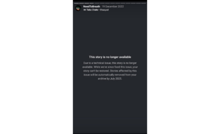 This Story is No Longer Available Instagram