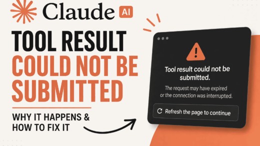 Claude 'Tool Result Could Not Be Submitted' Error: Why it Happens and How to Fix it 1