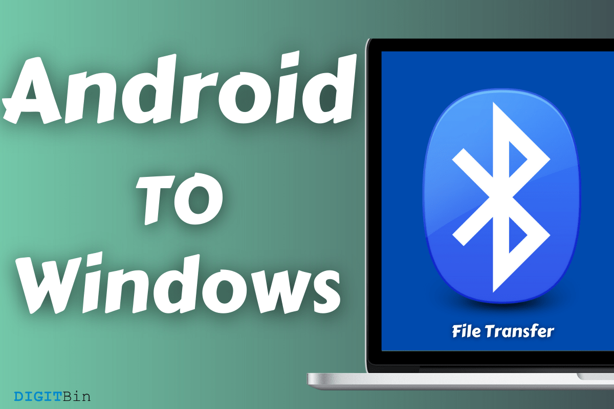 Transfer files from Android to Windows