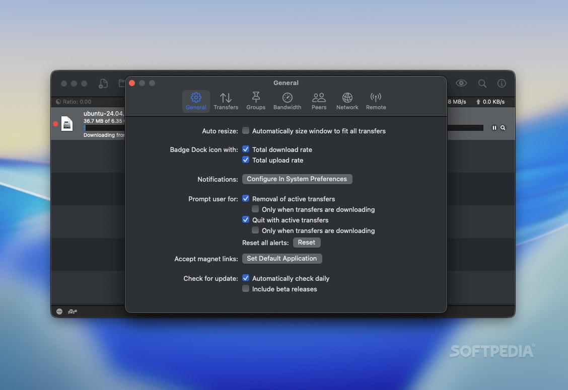 Transmission for Mac