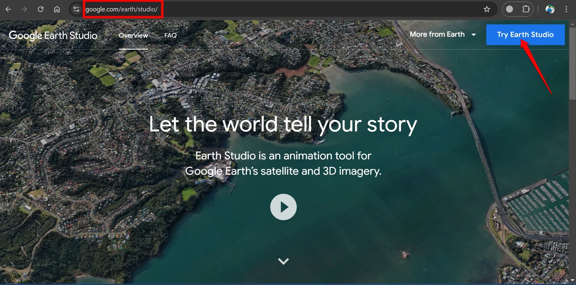 Try Google Earth Studio