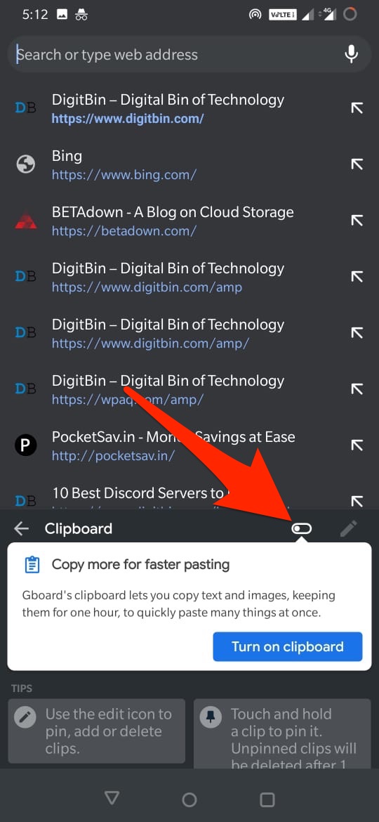 How to Check Clipboard History on Android  - 77