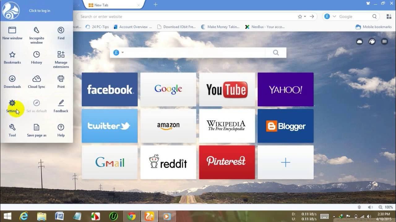 uni browser download