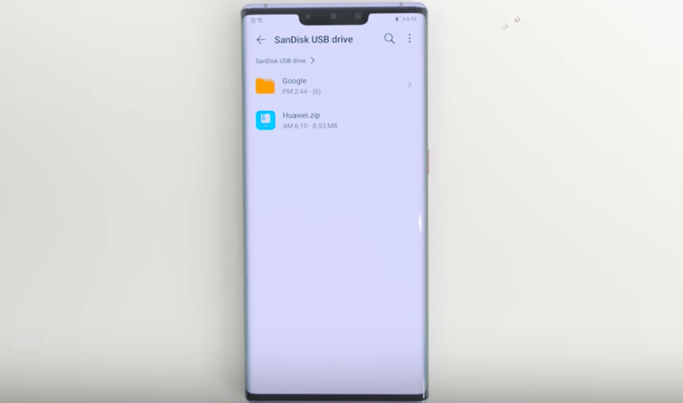 USB Drive with Google and Huawei Zip