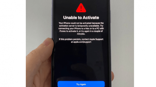 Unable to Activate iPhone fix
