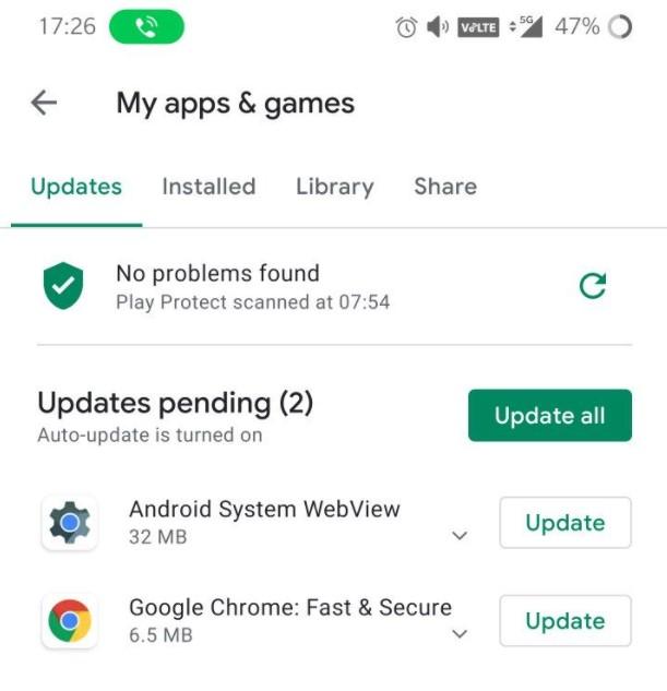 Update Chrome