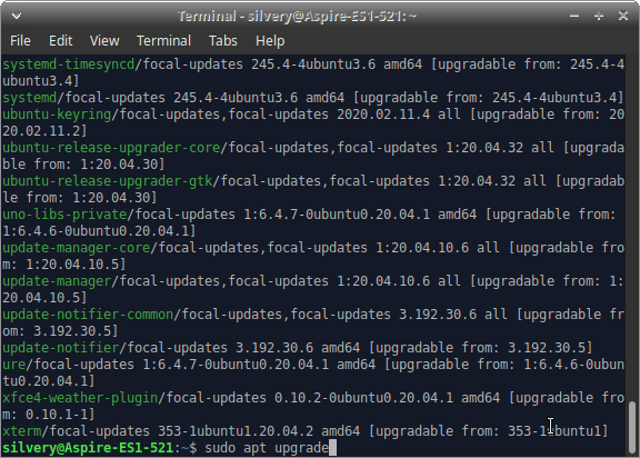 Update Linux OS from Terminal - 7