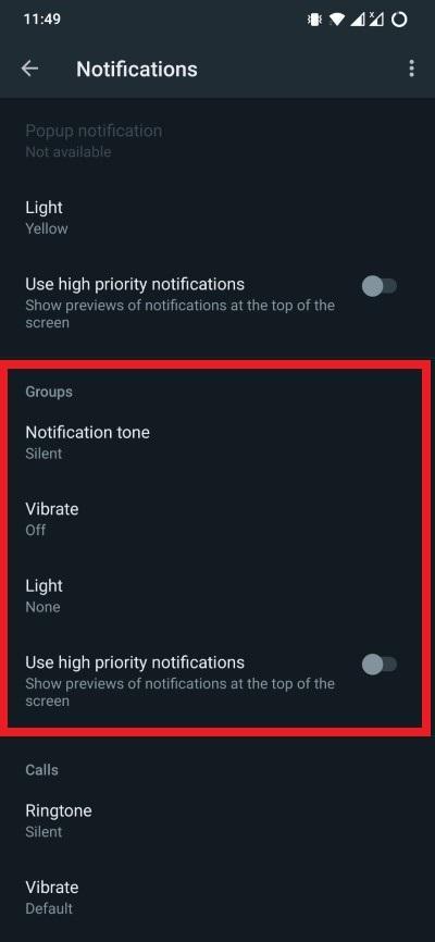 Use high priority notifications