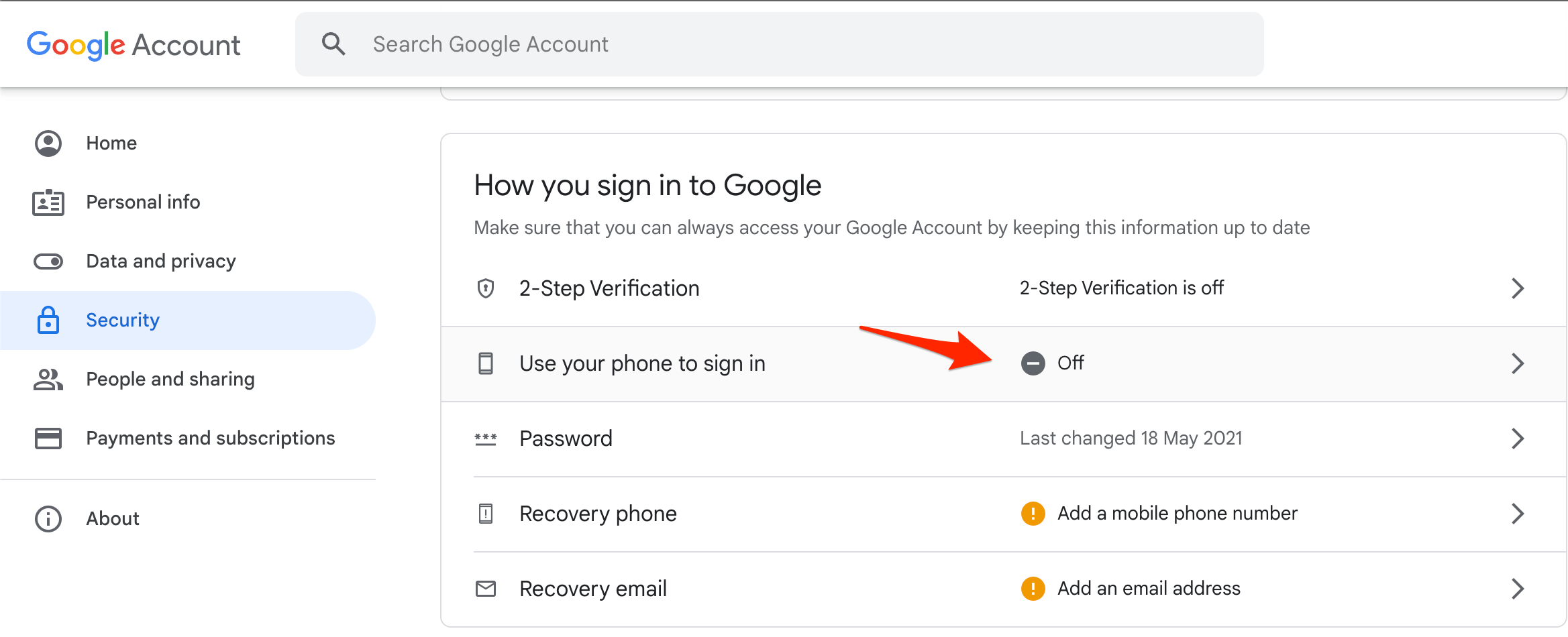 Set Up 2 Step Verification on Google  Guide 2023 - 51