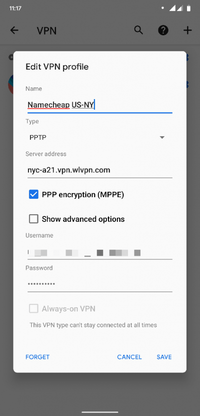 How to Manually Add VPN on Android from Settings  - 44