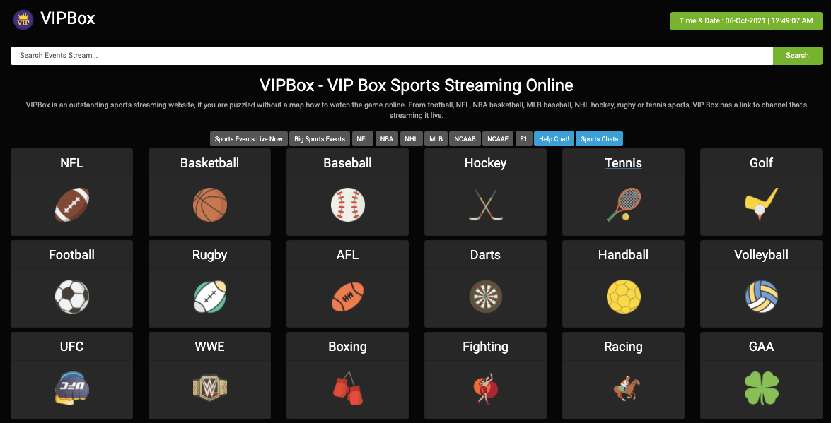 how to watch live sport online for free