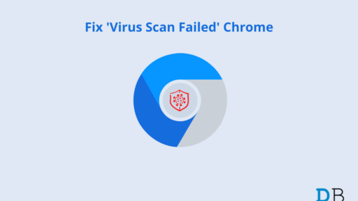 Virus Scan Failed Fix Google Chrome