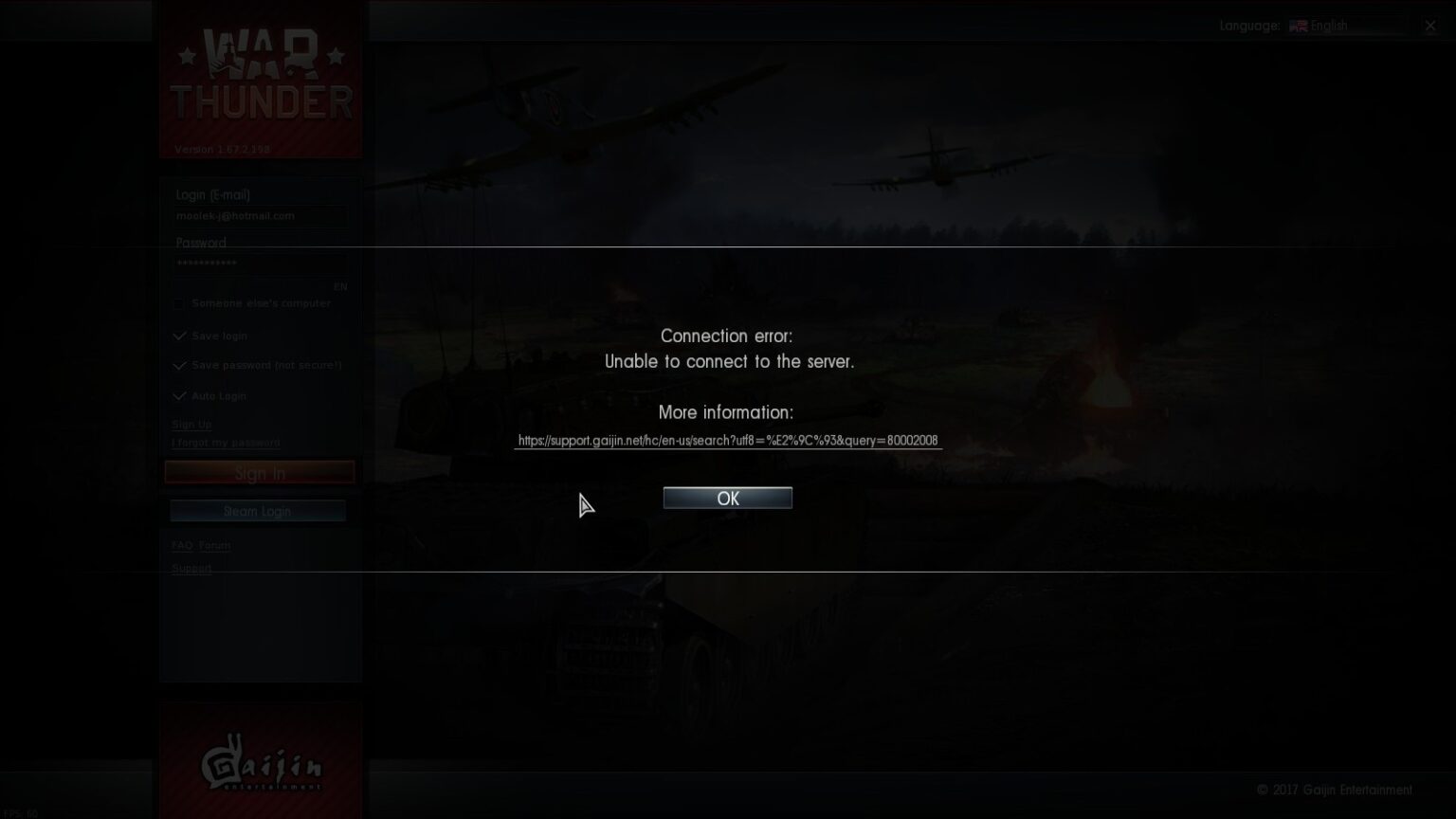 How to Fix War Thunder Not Connecting to Server?