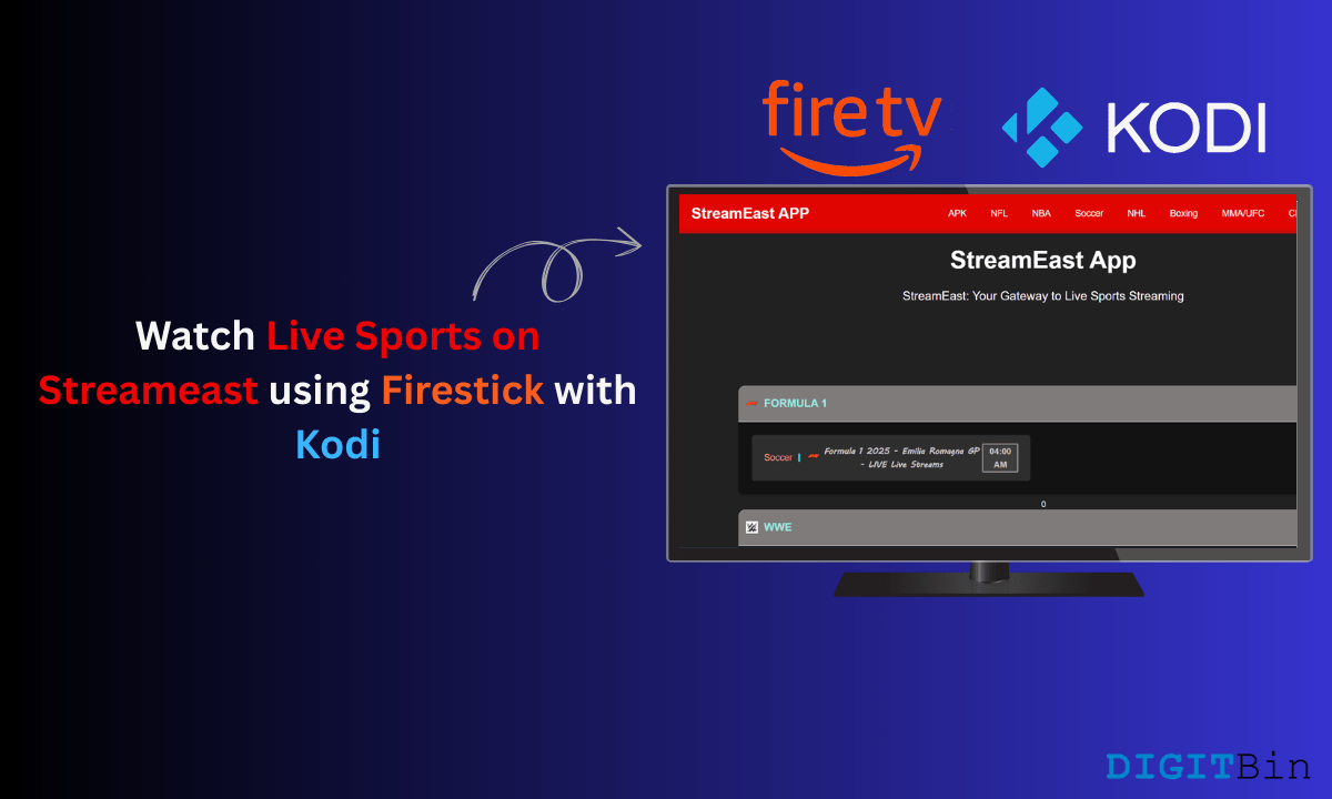 Watch Live Sports on Streameast using Firestick Kodi
