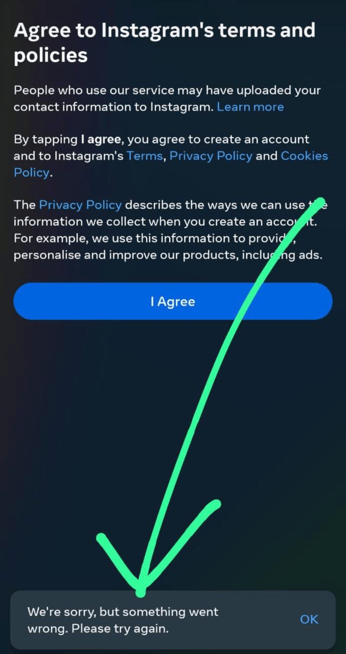 How to Fix 'We're Sorry, Something Went Wrong' on Instagram?