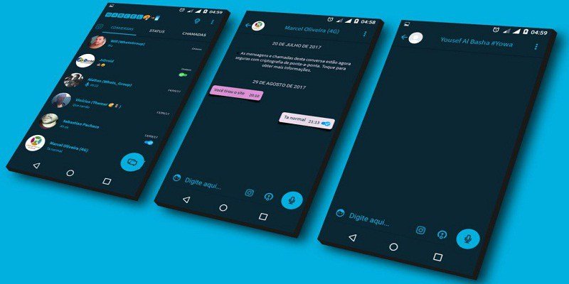 blue whatsapp apk free downlooad