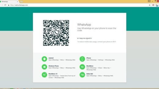 whatsapp web login.