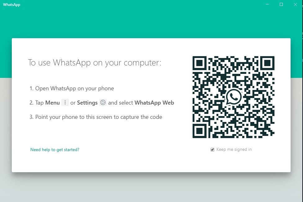 WhatsApp Web QR