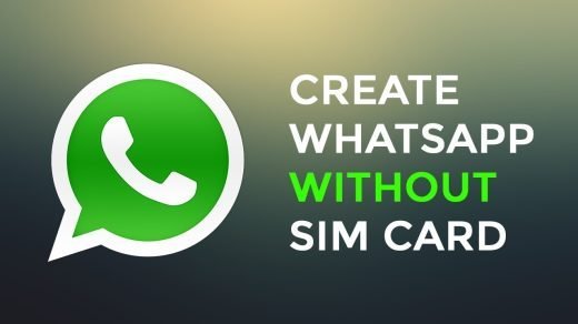 WhatsApp without SIM and Number