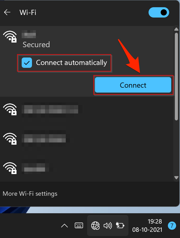 WiFI-Connect-automatically