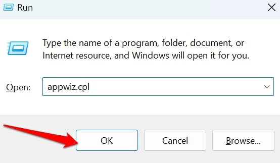 Windows 11 appwiz cpl