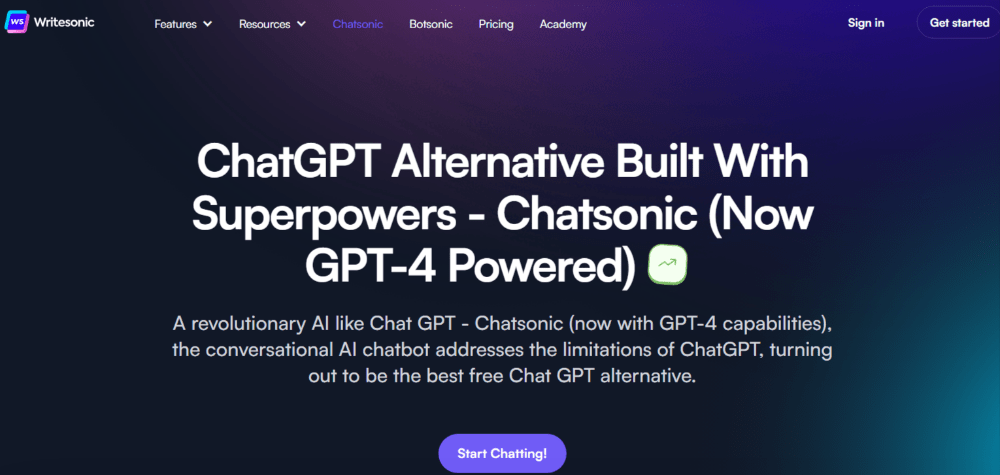 What is Chatsonic
