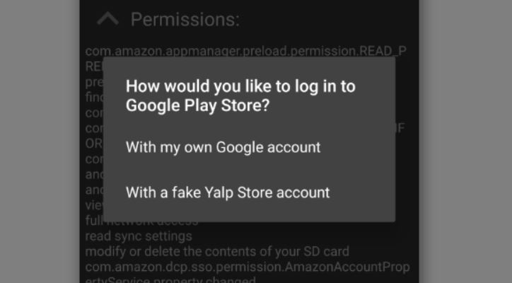 Yalp Store Login