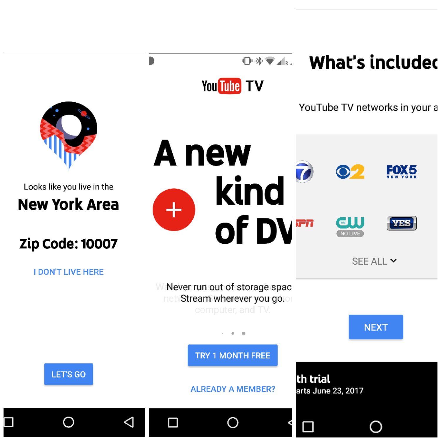 YouTube TV on the Run