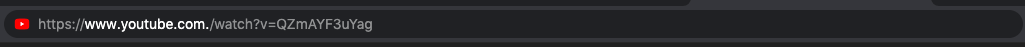 YouTube URL Tweak