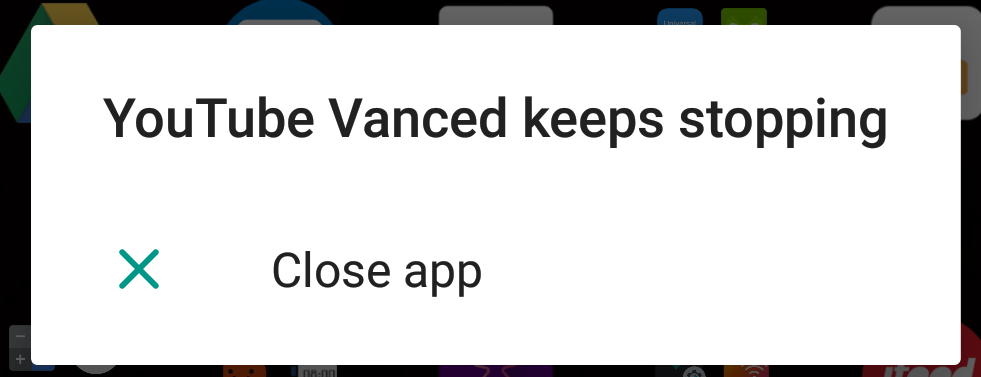 How To Fix Crashing Of Youtube Vanced