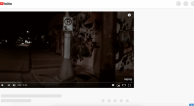 YouTube Video Play Screen in White and not loading
