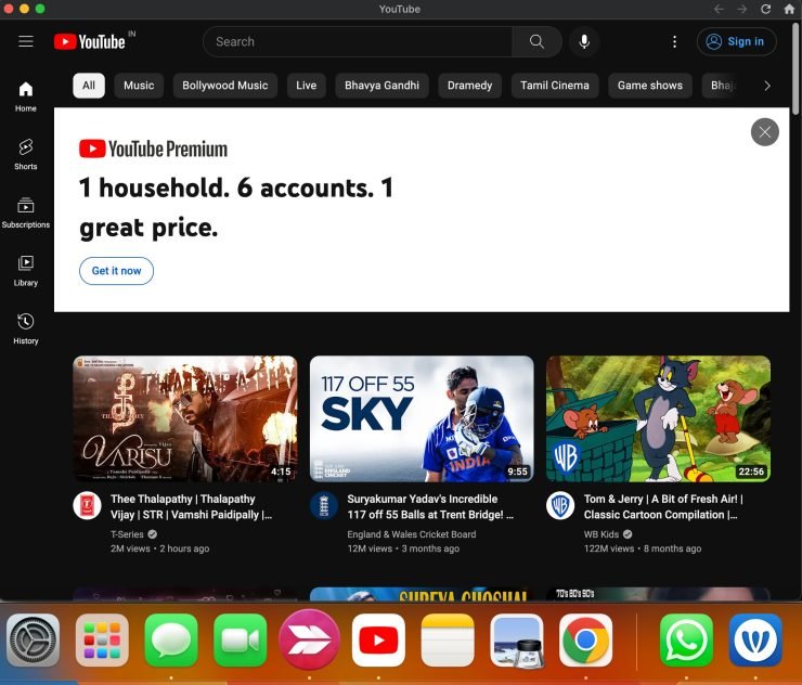 how to download the youtube app on mac