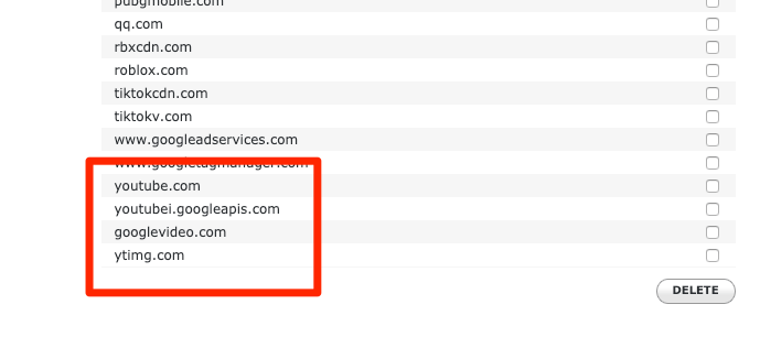 YouTube domain name blocked in OpenDNS