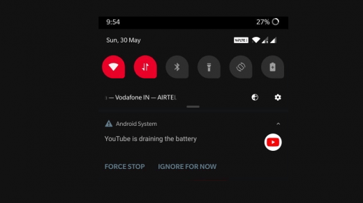 YouTube is Draining the Battery Android System