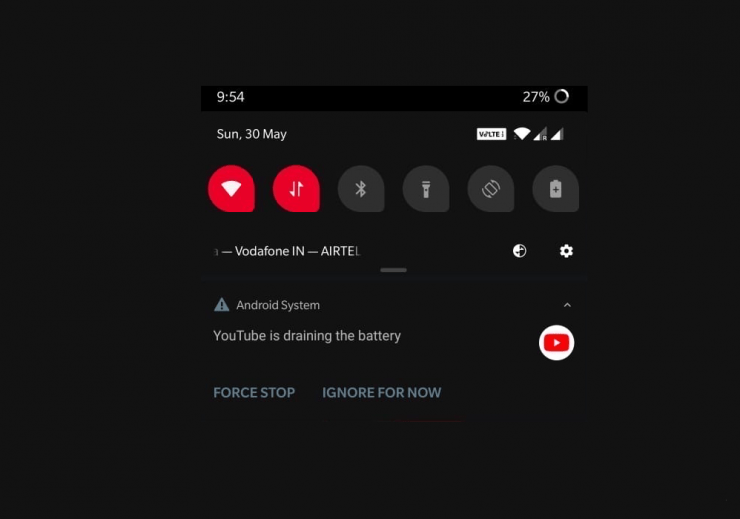 YouTube is Draining the Battery Android System