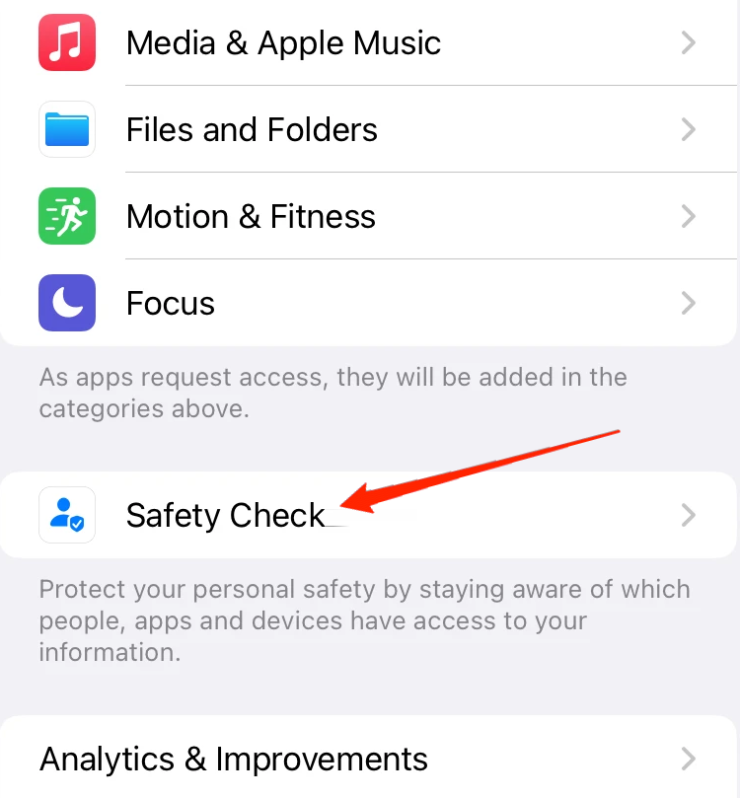 how-to-use-safety-check-on-iphone