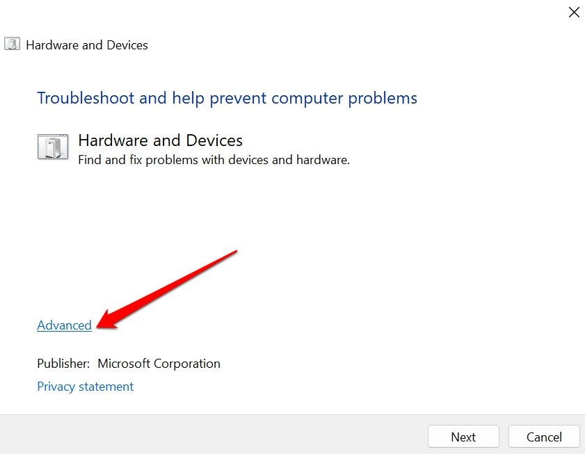 advanced device diagnostic Windows 11