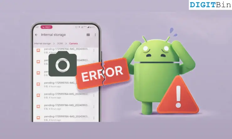 android camera not saving photos