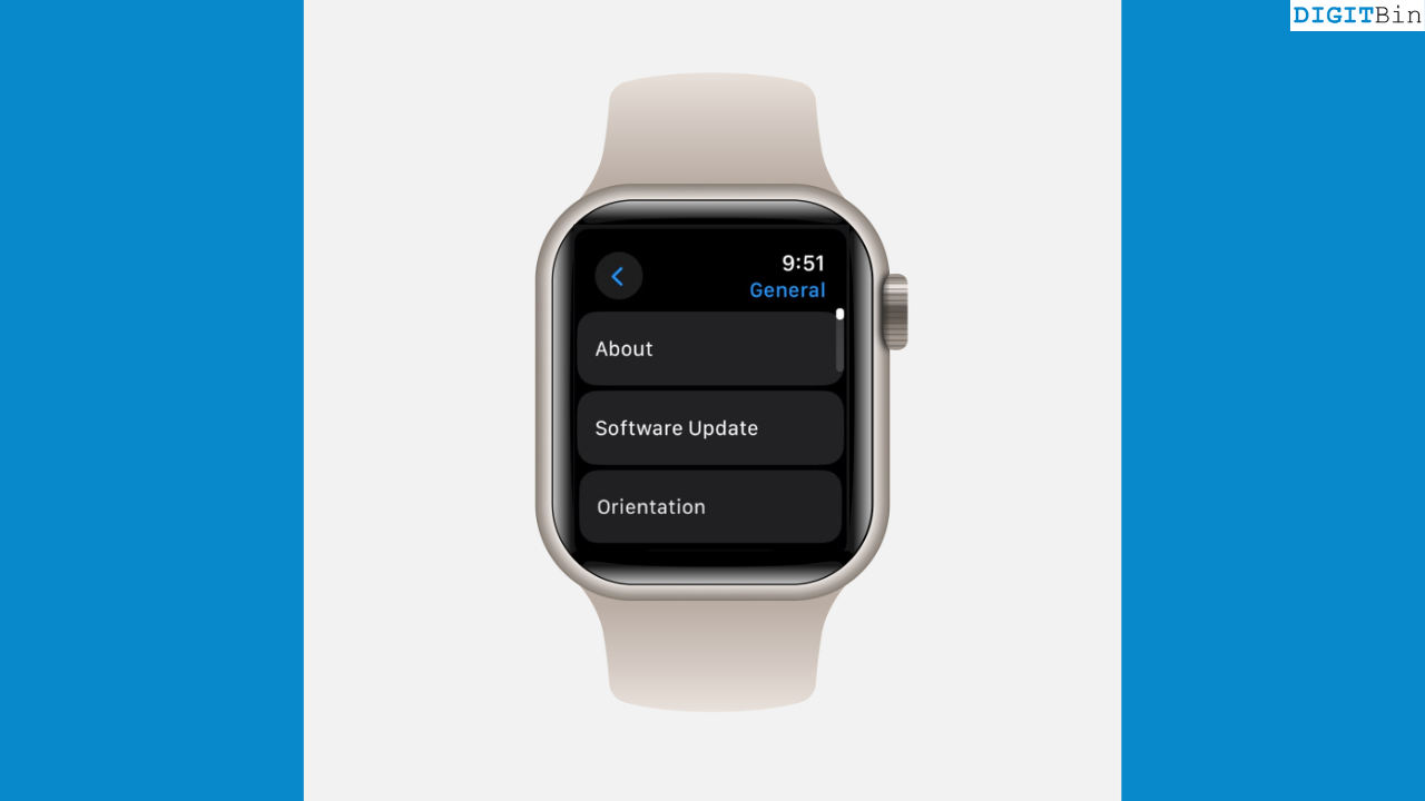 apple watch software update