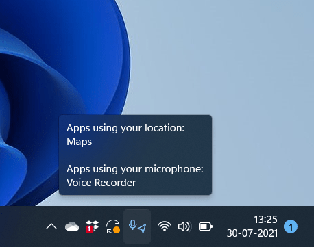 apps using location and microphone windows 11