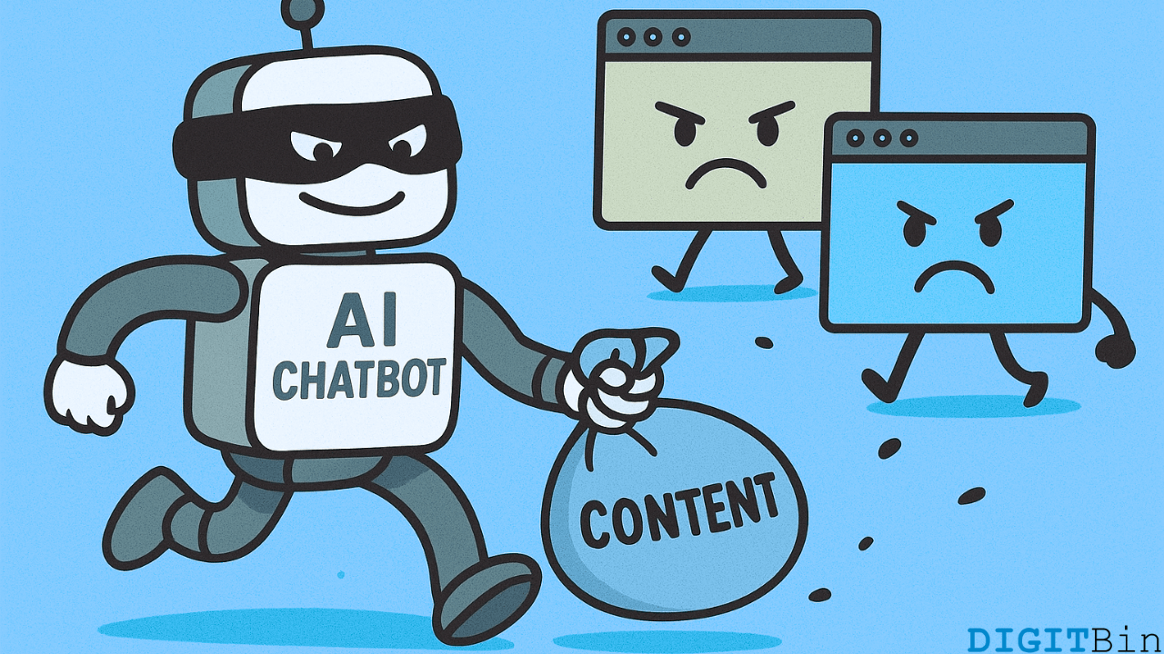 are AI chatbots content scrapers