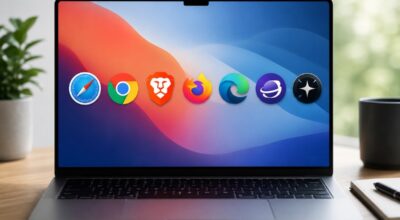 7 best browsers for MacBook I tested and what actually held up best tested browser for Macbook, mac showing a list of browsers on screen