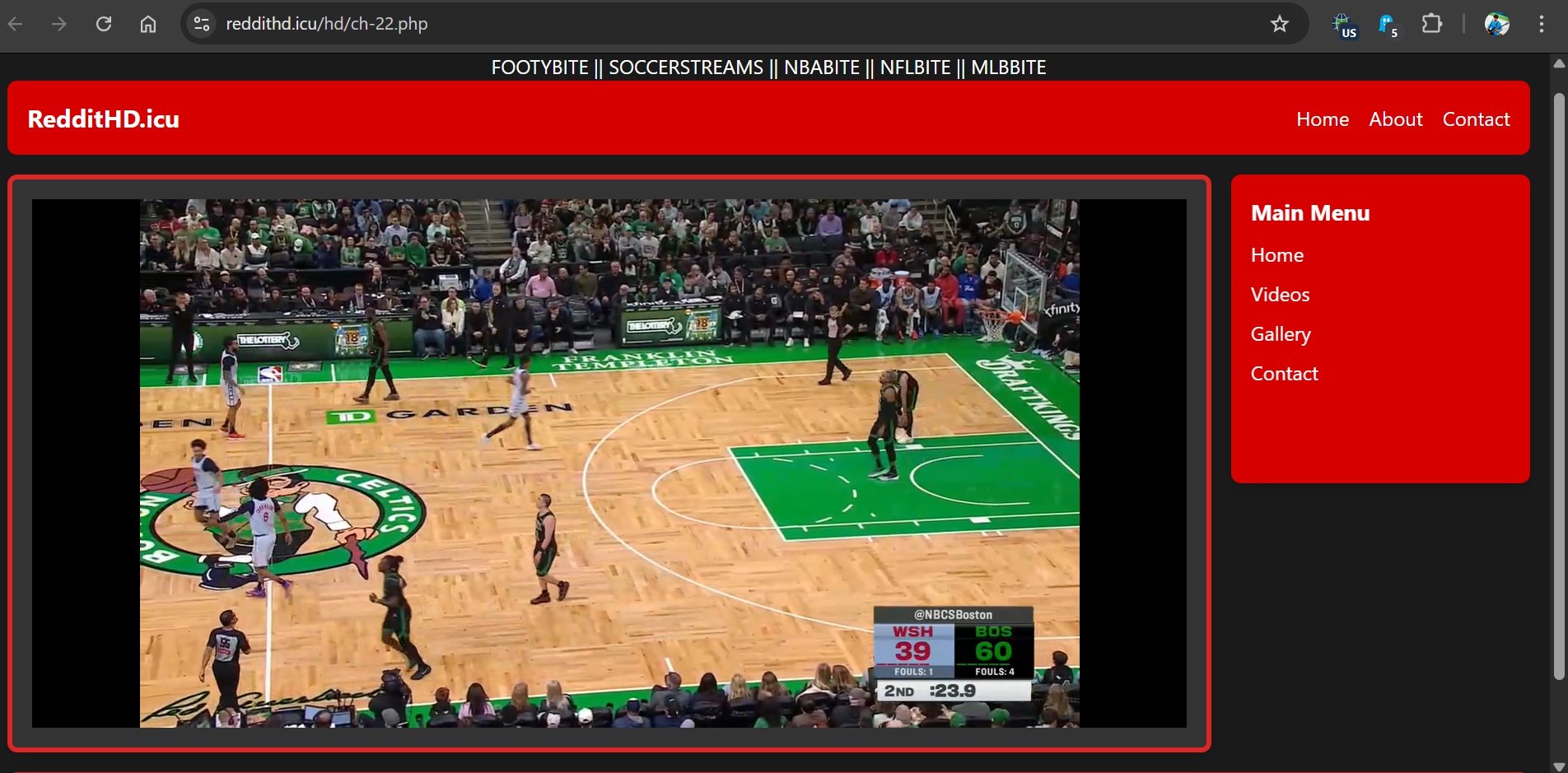 broadcast channel for Buffstream