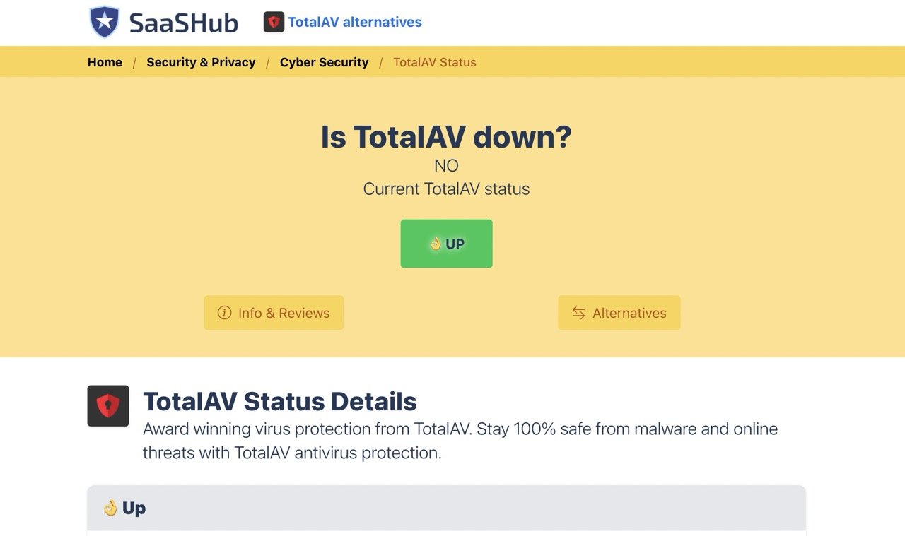 Check Total AV Server Status