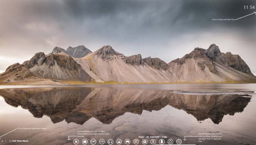 cleaner rainmeter skin Windows 11